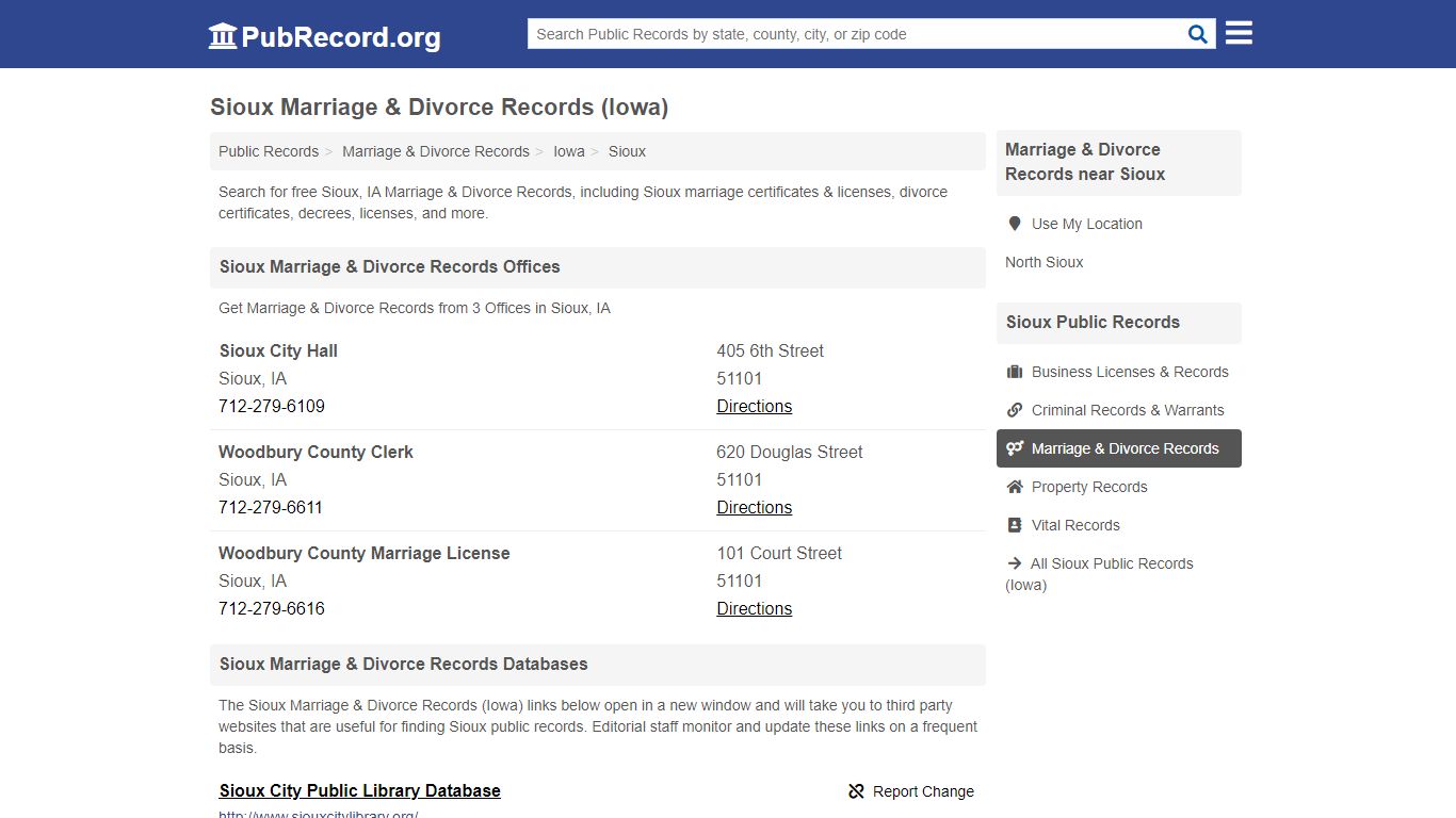 Free Sioux Marriage & Divorce Records (Iowa Marriage & Divorce Records)